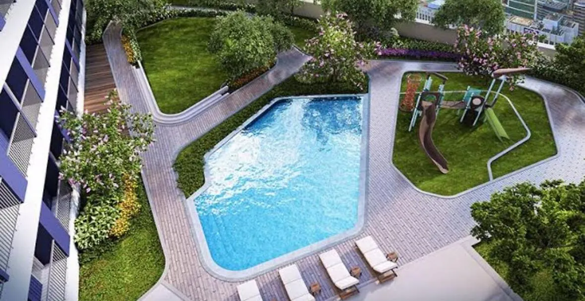 Luxurious 2 Bedroom Oasis In Air Residences With Bar Ktv And Games Manila 0*,  Philippines